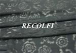 Silver Foiling Ocean Protective Polyester Knit Fabric High Elastic
