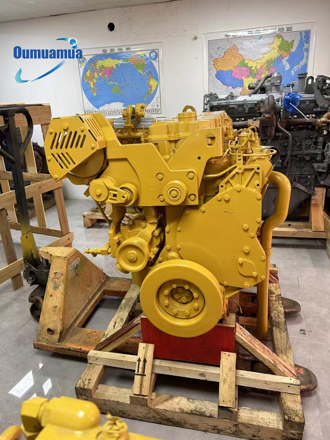 ODM CAT Caterpillar Excavator C9 Engine Assembly For Heavy Machinery
