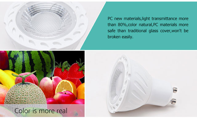 5W white high CRI GU10 led lamp wholesale