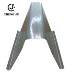 Flat Roof Rain Gutters Roofing Accessories PVC Translucent Rain Gutter Synthetic
