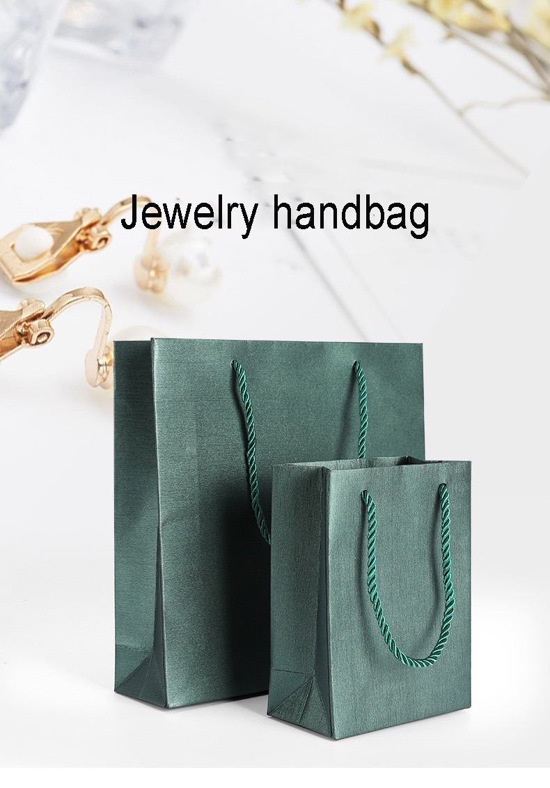 New Custom Print Logo Gift High Quality Paper Bags Luxury Paper Shopping Bag With Ribbon Handle
