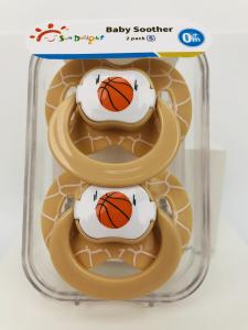 China 2pcs 0-6 Months Liquid Silicone Baby Soother wholesale