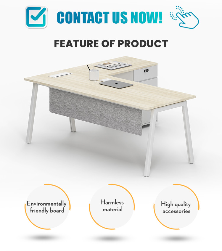 Modern Office Furniture Director Workstation Desk CEO Table Manager Executive Office Desk