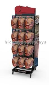 China Baseball Gloves Floor Standing Display / Retail Floor Display wholesale