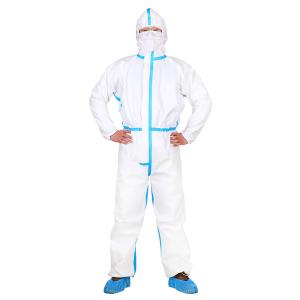 China CE Type 4 Disposable Coveralls Against Blood Body Liquid Disposable SF Coverall wholesale