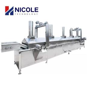 China Electric Gas Potato Chips Fryer Machine Continuous Customized wholesale