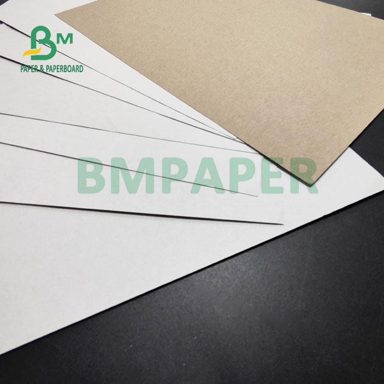 170gsm White Top Liner Board For Toillet Paper Core 700 x 1000mm Smooth Surface
