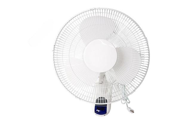 Low Noise Grow Room Fans / 12" Plastic Wall Fan Air Ventilation 230V 50W 3 Blade