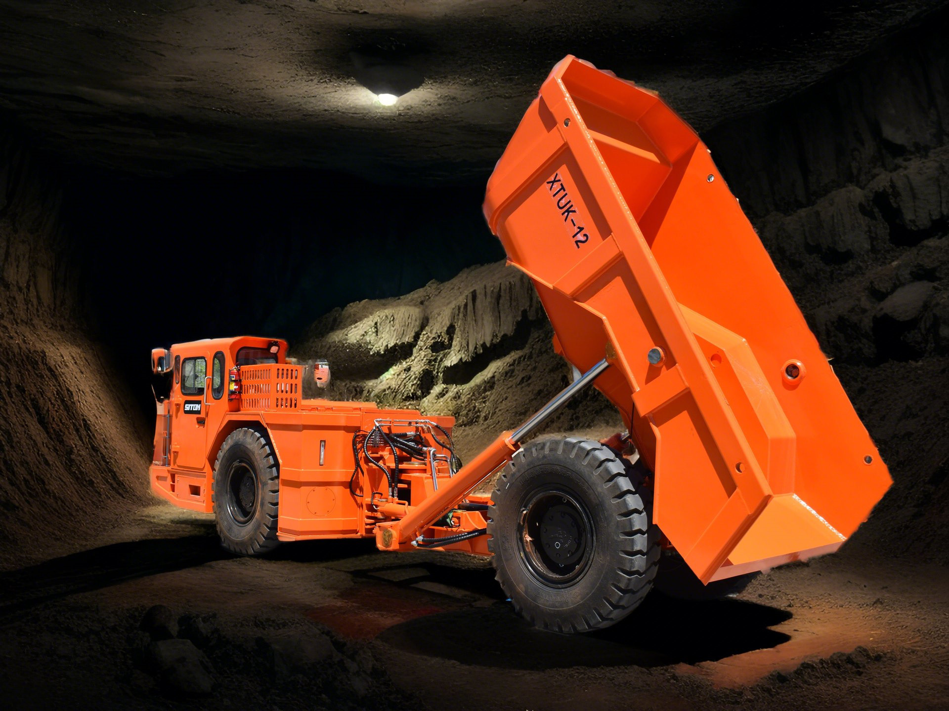 DERUI DRUK-12 Underground Mining Loader OEM Coal Mine Loader Deutz Engine