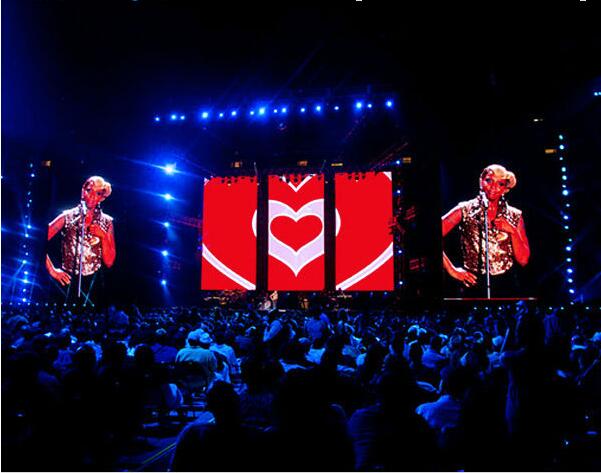 Programmable P6 LED Display Project , SMD 3535 RGB Advertising LED Wall Rental