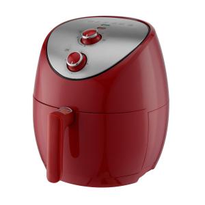 China Household Oil Free Digital Fryer Red Color With Detachable Frying Basket wholesale