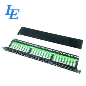 China 19'' FTP 48 Port 2U Cat6 Patch Panel For Lan Cabling Network wholesale