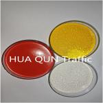 White / Yellow Reflective Street Paint , C5 Resin Sidewalk Marking Paint