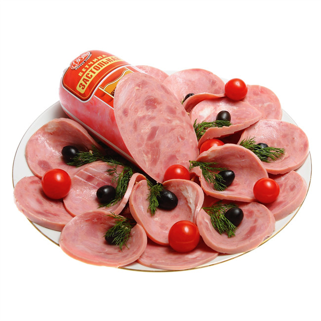 Smoked Available Logo Printed Plastic Sausage Casing For Smoked Sausages