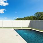 Pvc Fence Panels Vinyl Privacy Fence 6x8ft For Garden Buildings