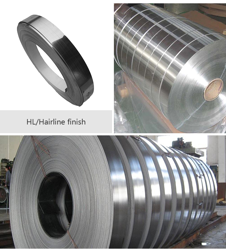 Customized 2B BA SS 316l Stainless Steel Strip Roll Coil Aisi 20mm-1500mm Length