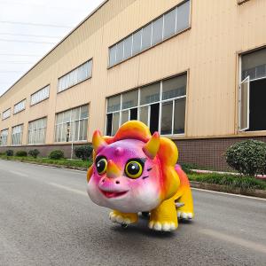 China Electric Shopping Mall Animatronic Dinosaur Ride on Scooter for Amusement Park wholesale