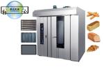 PD64 Hot Wind Rotary Baking Oven Stainless Steel 304 Industrial Bakery Equipment