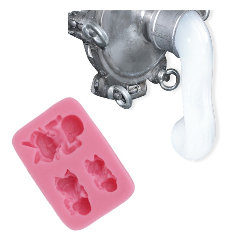 RTV Silicone Rubber Compound / RTV Liquid Silicone Rubber To Make Pad Printing Molds