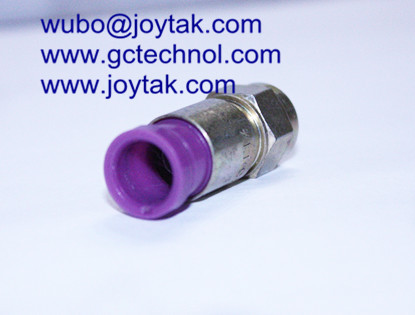 F Compression Connector for RG6 Coax Cable F male connector for Audio and Video Cable
