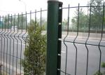 Square Post Green V Mesh Fencing