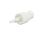 White Plastic Lotion Pump 20/410 24/410 Plastic UV Aluminum Material