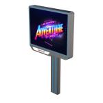 Full Color High end design p6 steel waterproof digital display outdoor led