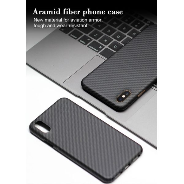 Bulletproof Wireless Charging Aramid Phone Case For iPhone X