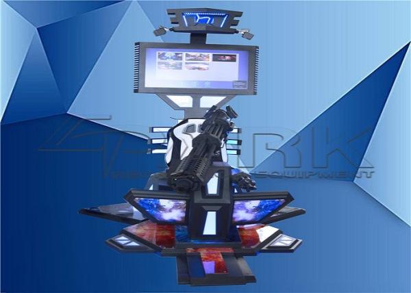 Virtual Reality Fighting Shooting Game Machine 9D VR Gatling Gun 360 Cinema