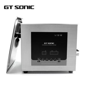 China Fruit Cleaning Ultrasonic Laboratory Cleaner 13L SUS304 Tank With 300W Output Power wholesale