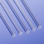 two bores tube - Chemical Resistance Quartz Capillary High Purity Theta Profile