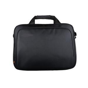 China Single Shoulder Lightweight Black Laptop Bag 16 inch Heat Transfered Printing wholesale