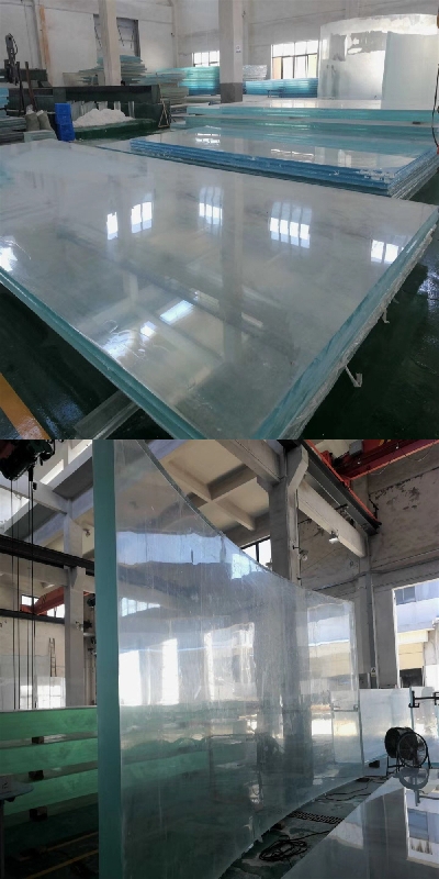Hotel Pool Window Installation Aupool Non-Yellowing Pool Window for Container Pools