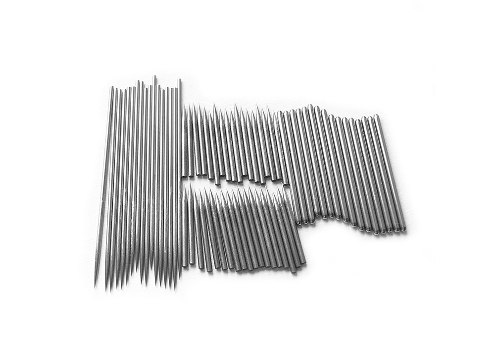 High Purity Tungsten Carbide Pins Stud 10mm - 150mm Length For Machinery Core