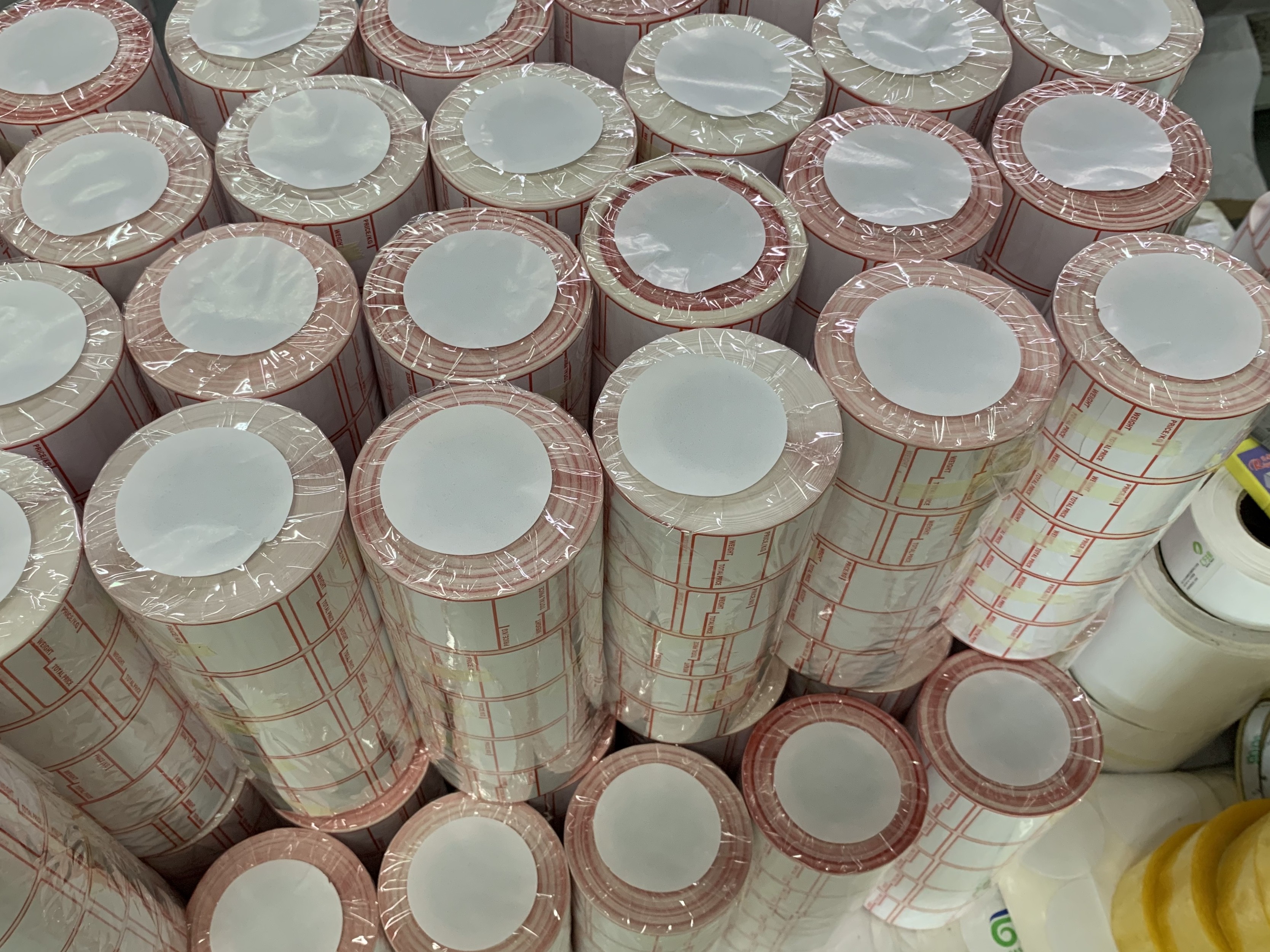 57x32mm Waterproof Self Adhesive Labels