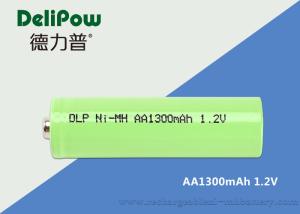 China Green Power Nimh Aa Rechargeable Batteries For Medical Equipment 1300mAh wholesale