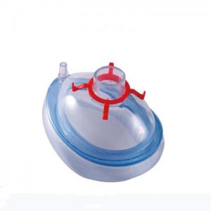 China Medical PVC Air Cushion Face Mask , Disposable Anesthesia Face Mask on sale