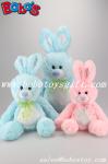 Blue Bunny Stuffed Animal With Long Arm And Big Feet