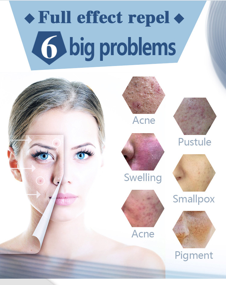 High Safety Led Light Facial Machine , Led Pdt Machine For Acne Treatment