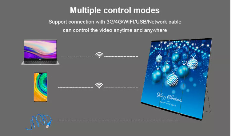 Led Video Digital Poster Displays Indoor Hight Refresh Rate P1.8 Screen