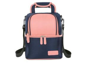 China Women's Trendy School Backpacks , Double Layer Backpack Lunch Cooler wholesale