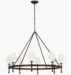 Vsual Comfort Classic 42" Ring Chandelier CHC 5819