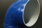 Lined Groove Pipe Fittings Water Supply 90 Elbow Fitting CNAS