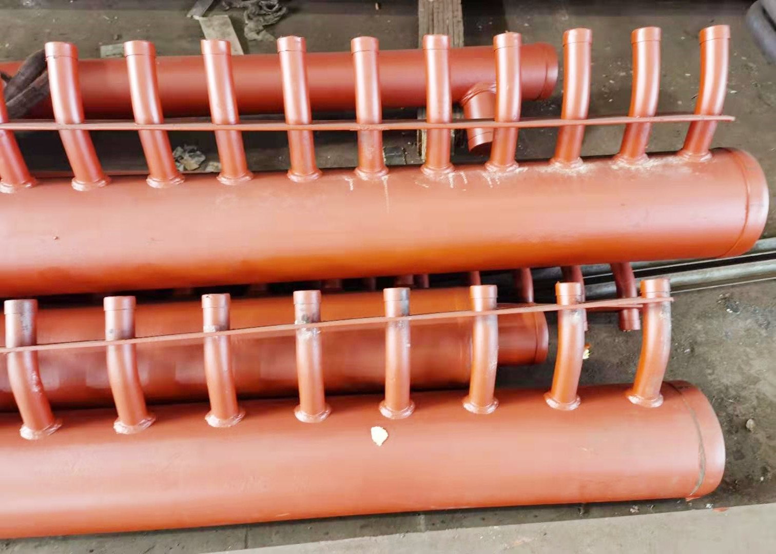 Carbon Steel SA106 ASME Manifold Header For Power Station
