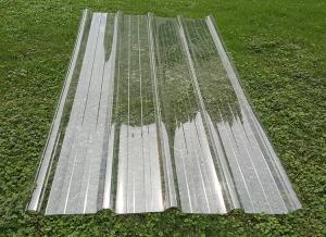 China Higher Resistence Clear Pergola Roof Sheeting For Building UV Protection wholesale