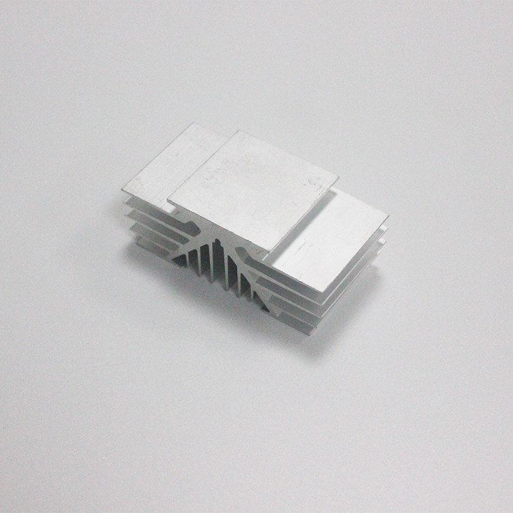 Rustproof AL6063 Heatsink Extrusion Profiles , Durable Anodized Aluminum Heat Sink