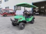 The New Off-Road 4-Seater Green High-End Electric Golf Cart Supports Customized