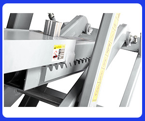 4000kg super thin wheel alignment scissors lift with 4500mm length platform