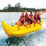 Toy Towable Banana Boat Hot Sale Inflatable Fly Fish Water Sport Game Rubber