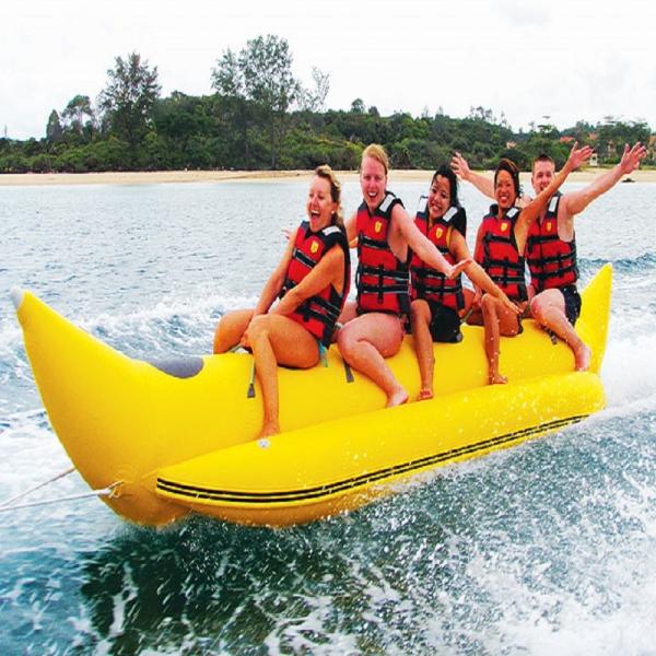 Toy Towable Banana Boat Hot Sale Inflatable Fly Fish Water Sport Game Rubber